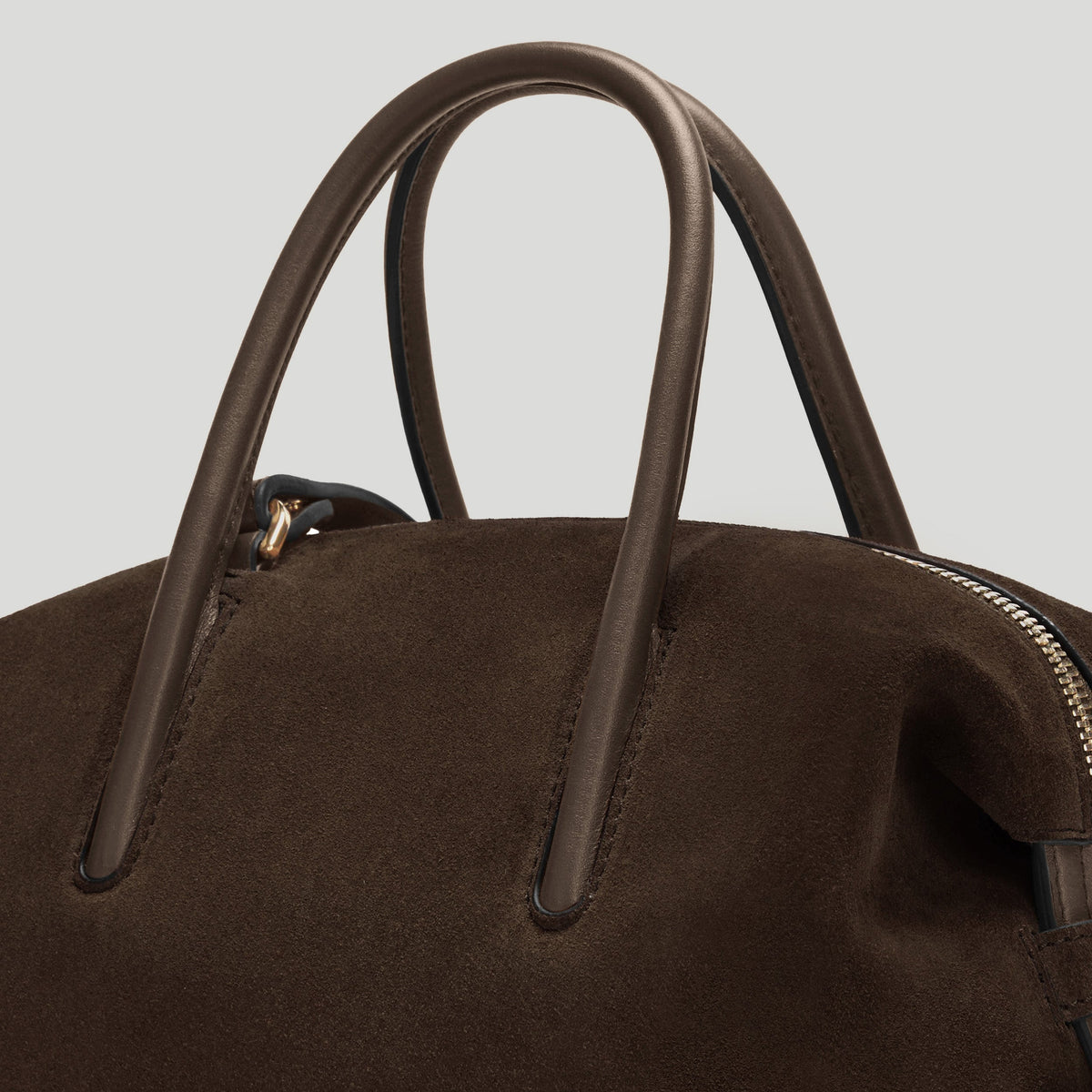 Exclusive The Small Stockholm — Small — Size mocha suede — Top View