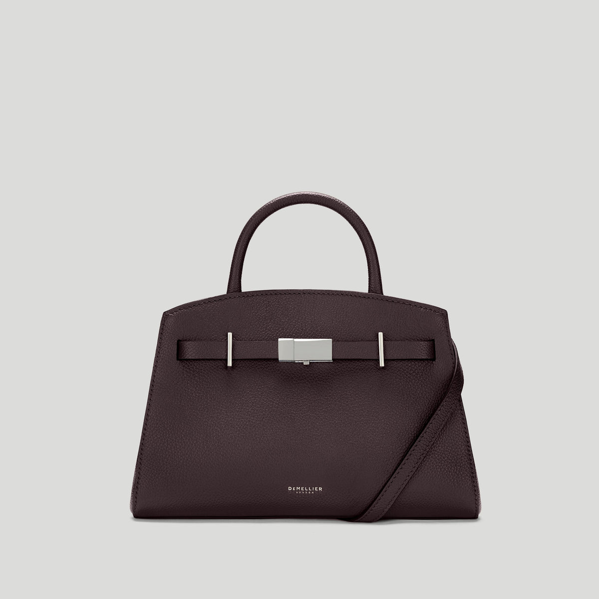 Exclusive The Small Hudson — Small — Size bordeaux small grain — Front View