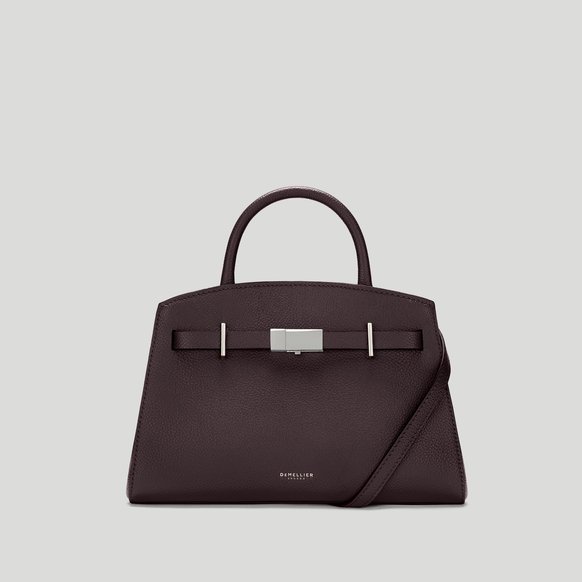 Exclusive The Small Hudson — Small — Size bordeaux small grain — Front View