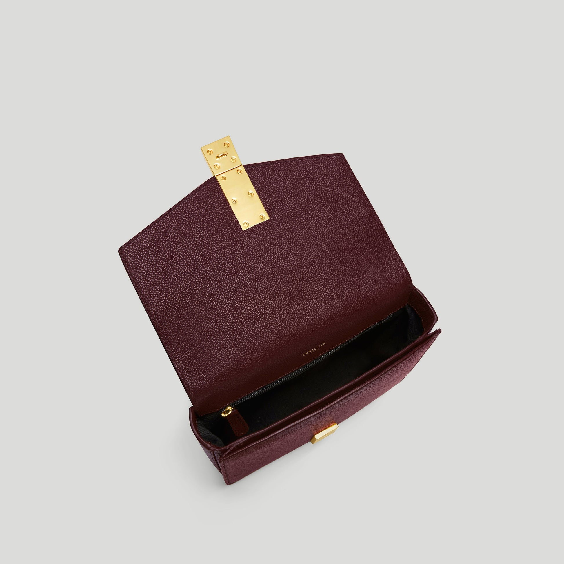 Exclusive The Vancouver — One Size — Size burgundy small grain — Top View