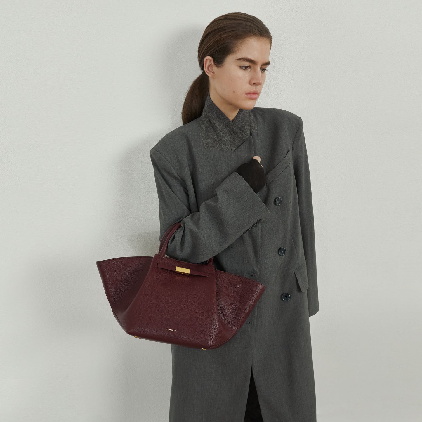 Exclusive The Midi New York — Midi — Size burgundy small grain — Alternate View 7