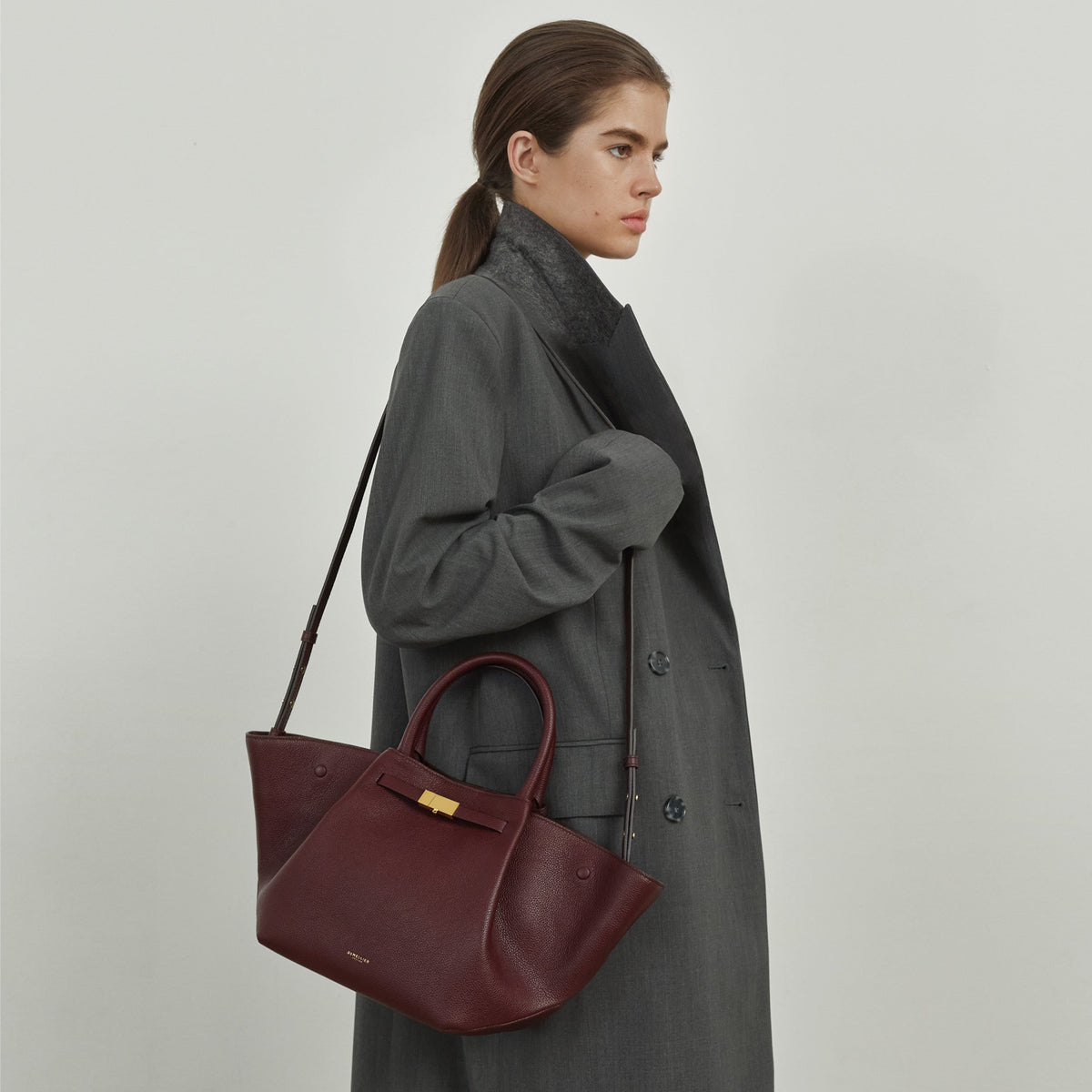 Exclusive The Midi New York — Midi — Size burgundy small grain — Alternate View 8
