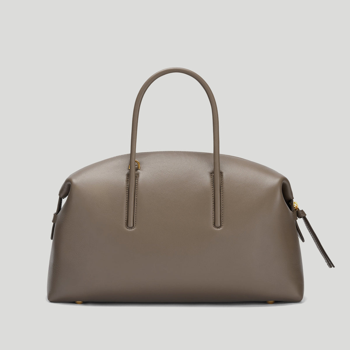 Exclusive The Midi Stockholm — Midi — Size dark taupe fine grain — Top View