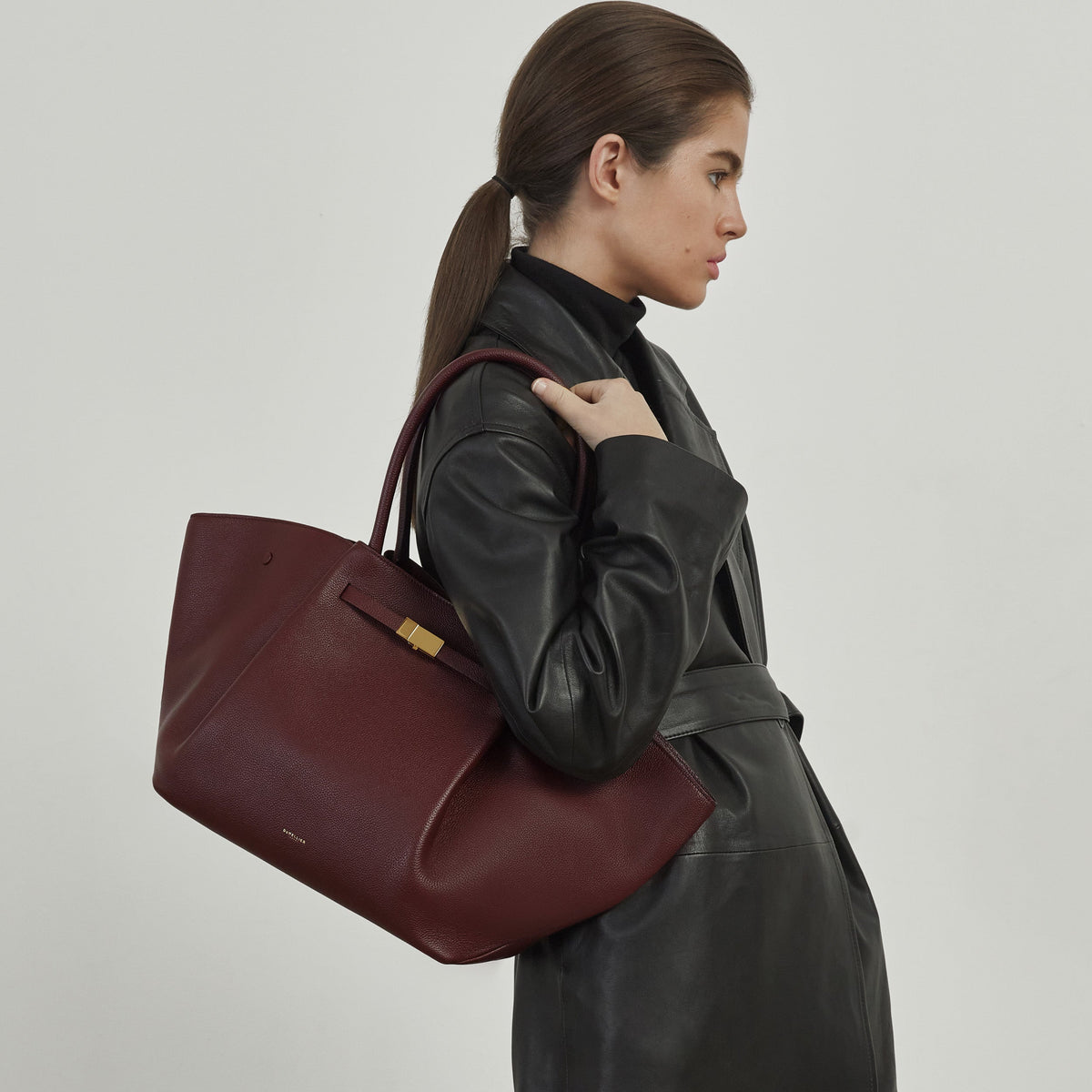 Exclusive The New York — One Size — Size burgundy small grain — Alternate View 7