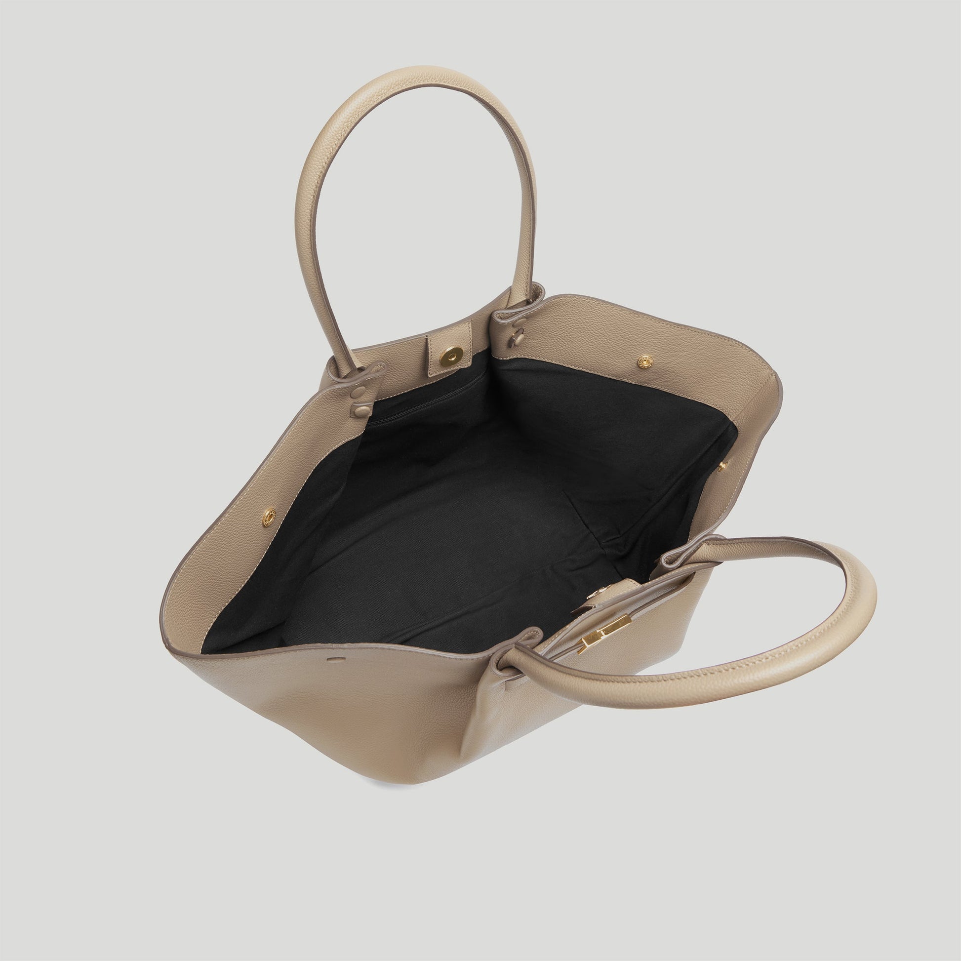 Exclusive The New York — One Size — Size light taupe small grain — Top View