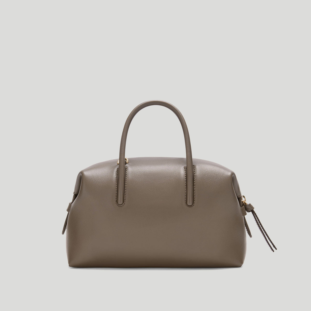 Exclusive The Small Stockholm — Small — Size dark taupe fine grain — Detail View