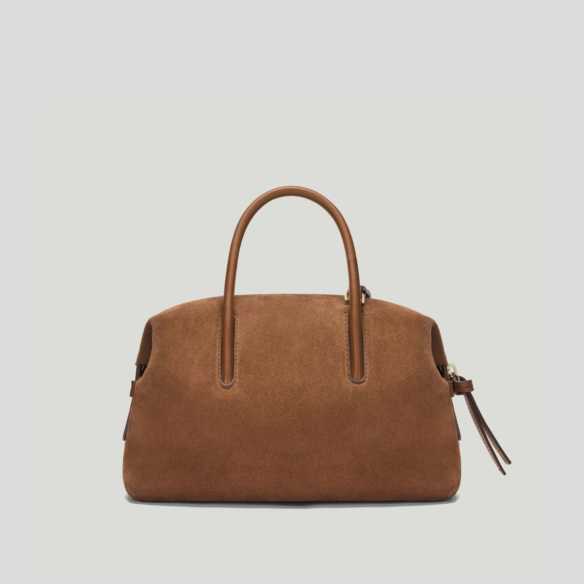 Exclusive The Small Stockholm — Small — Size deep tan suede & deep tan smooth — Lifestyle View