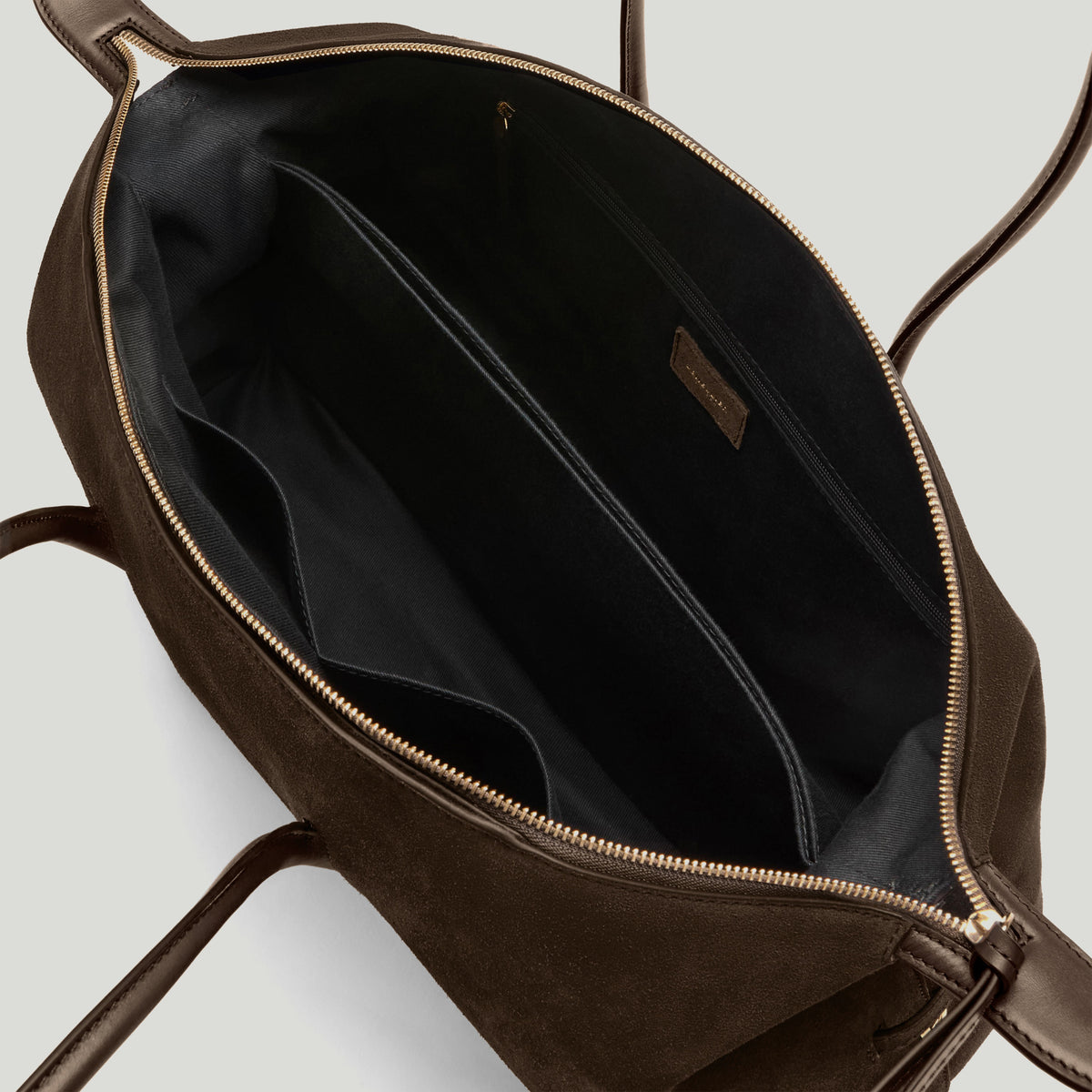 Exclusive The Stockholm — One Size — Size mocha suede & mocha smooth — Back View