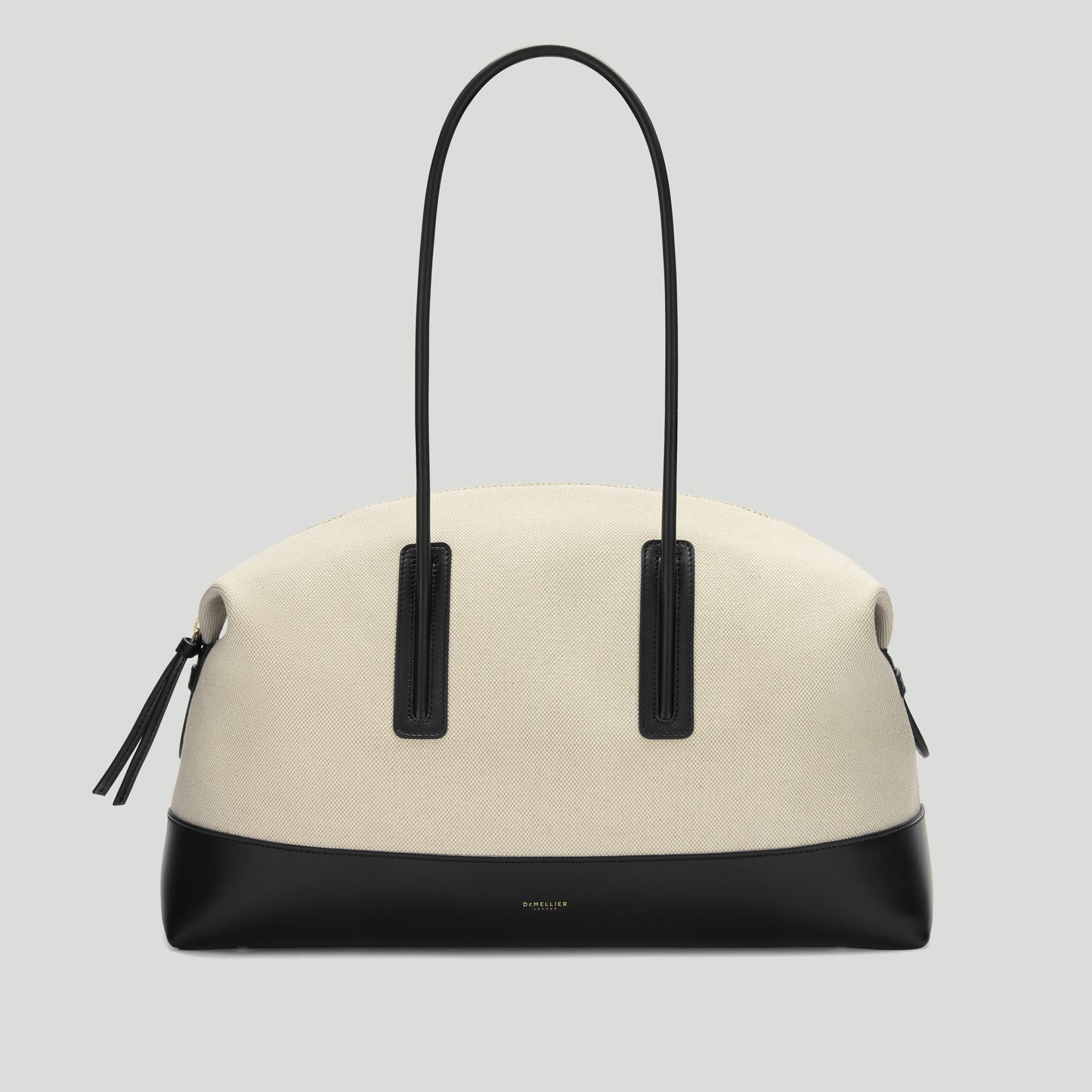 Exclusive The Stockholm — One Size — Size salt & pepper canvas black smooth — Front View