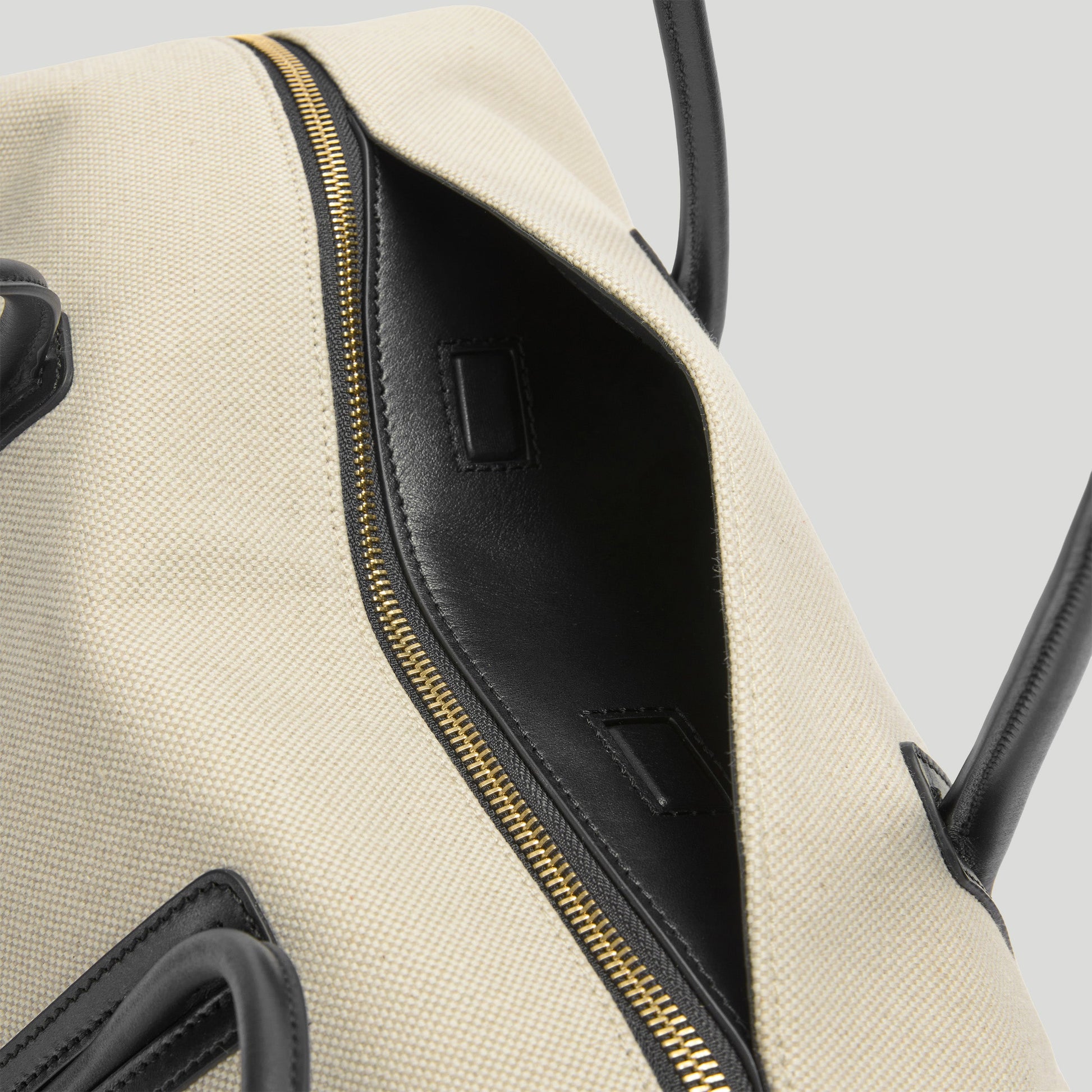 Exclusive The Stockholm — One Size — Size salt & pepper canvas black smooth — Detail View